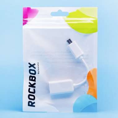 Кабель RockBox (OTG - micro USB) (белый) — 2