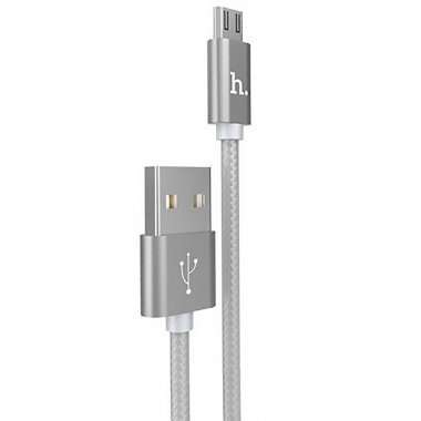 Кабель Hoco X2 Rapid (USB - micro USB) 100см (запятнать) — 1