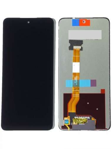 Дисплейный модуль с тачскрином для Realme C55 (черный) (AA) — 1