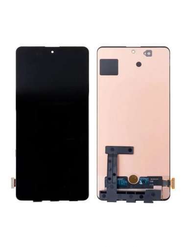 Дисплей тачскрином для Samsung Galaxy A71 (A715F) (черный) (OLED) (AAA) — 1