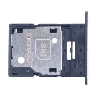 Контейнер SIM для Samsung Galaxy A15 4G (A155F) (черный) &mdash; 1