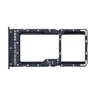 Контейнер SIM для Xiaomi Poco M4 Pro 5G (черный) — 2