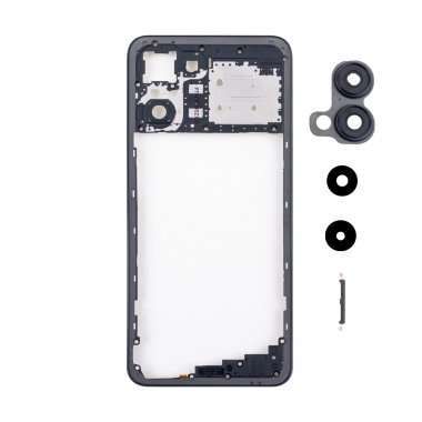 Средняя часть для Realme 10 4G (черный) &mdash; 1