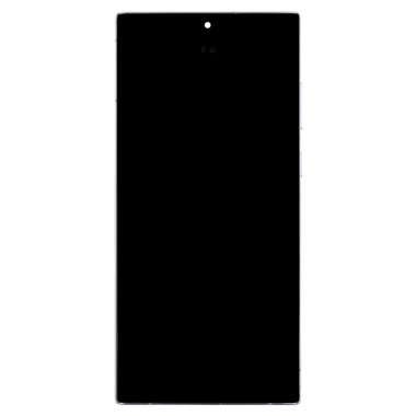 Дисплейный модуль с тачскрином для Samsung Galaxy S22 Ultra (S9080) (белый) (OLED) — 1