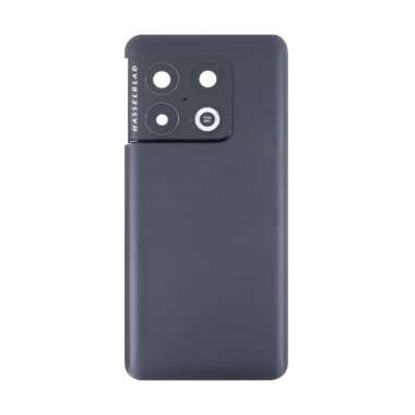 Задняя крышка для OnePlus 10 Pro (черная) Премиум &mdash; 2