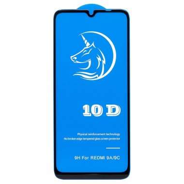 Защитное стекло Activ 3D для Xiaomi Redmi 9A (черное) — 1