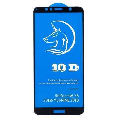 Защитное стекло Activ 3D для Huawei Y6 Prime 2018 (черное) — 1