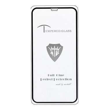 Защитное стекло Brera 2D для Apple iPhone XR (черное) — 1