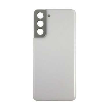 Задняя крышка для Samsung Galaxy S21 (G991B) (белая) &mdash; 2