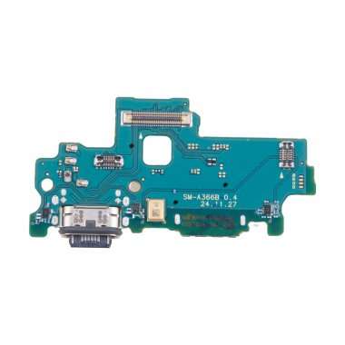 Шлейф для Samsung Galaxy A36 5G (A366B) плата системный разъем/разъем SIM/микрофон премиум — 2