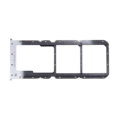 Контейнер SIM для Realme 8 4G (серебристый) &mdash; 2