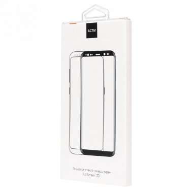 Защитное стекло Activ 3D для Samsung Galaxy S21 Ultra (G998B) (черное) — 2